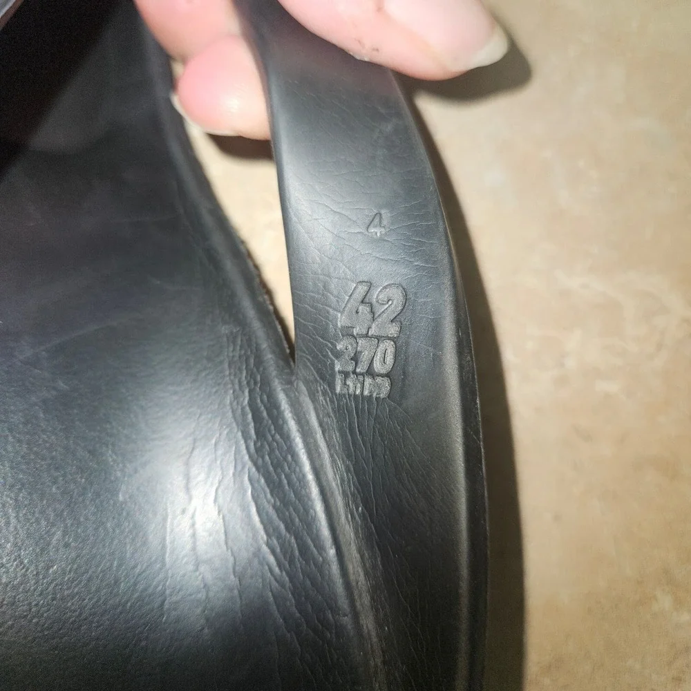 Birkenstock Barbados Black EVA Thong Sandals Water Friendly‎ SZ 42 M-9 W-11